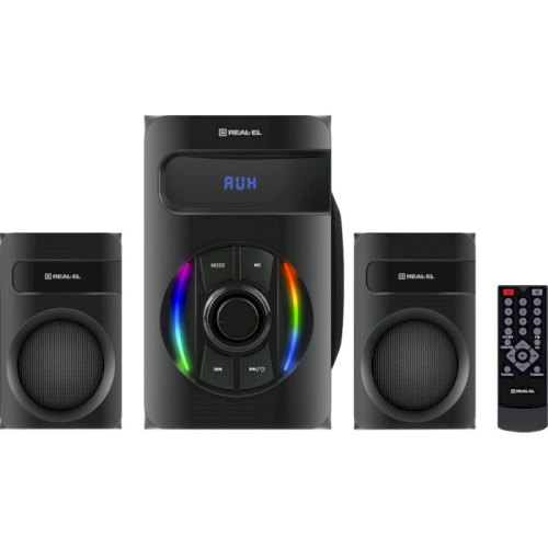 Акустична система 2.1 REAL-EL M-375 Black (EL121300011)