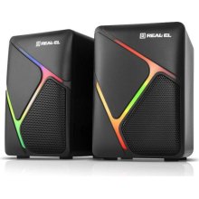 Акустична система 2.0 REAL-EL S-75 Black (EL121100015)