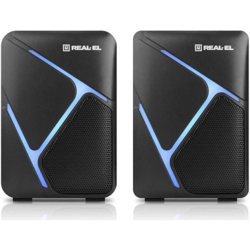 Акустична система 2.0 REAL-EL S-75 Black (EL121100015)