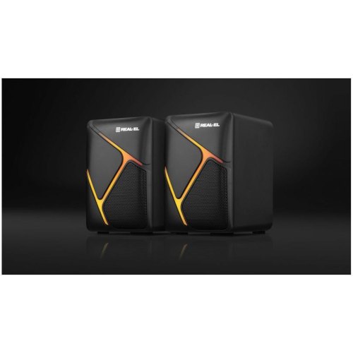 Акустична система 2.0 REAL-EL S-75 Black (EL121100015)