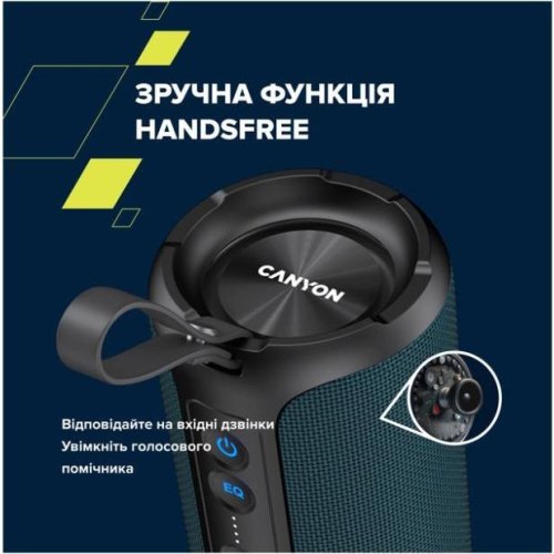 Портативна колонка Canyon OnMove 15 Dark Blue (CNE-CBTSP15BK)