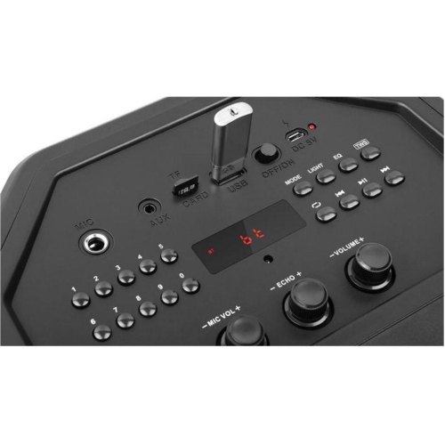 Портативна колонка REAL-EL X-777 Black (EL121600019)