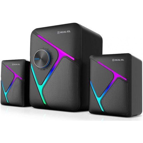 Акустична система 2.1 REAL-EL M-320 Black (EL121300014)