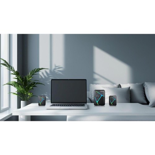 Акустична система 2.1 REAL-EL M-320 Black (EL121300014)