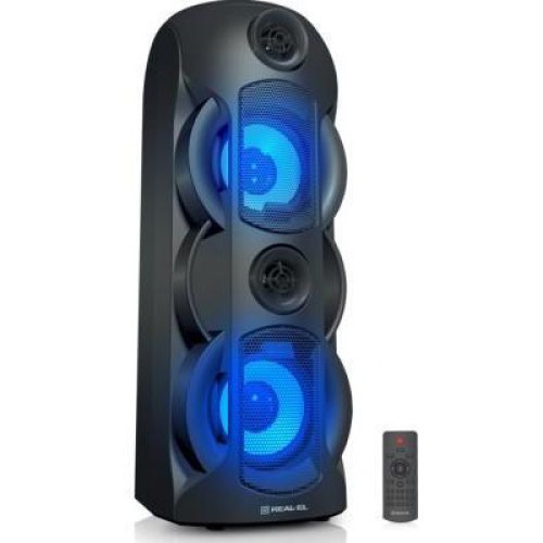 Портативна колонка REAL-EL X-787 Black (EL121600008)