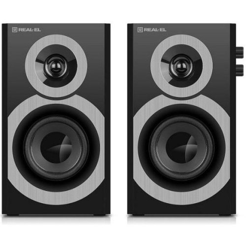Акустична система 2.0 REAL-EL S-245 Black (EL121200015)
