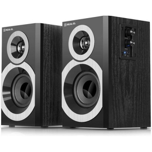 Акустична система 2.0 REAL-EL S-245 Black (EL121200015)