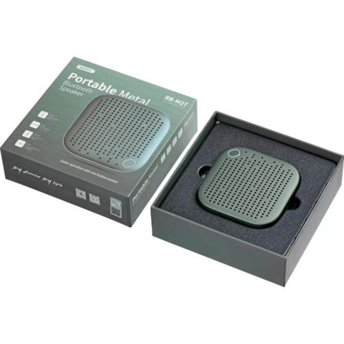 Портативна колонка Remax RB-M27 Dark Dreen (6954851287445)