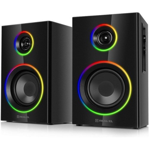 Акустична система 2.0 REAL-EL S-410 Black (EL121200016)