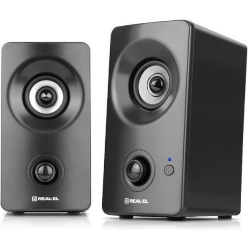 Акустична система 2.0 REAL-EL S-405 Black (EL121100016)