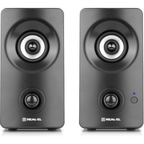 Акустична система 2.0 REAL-EL S-405 Black (EL121100016)