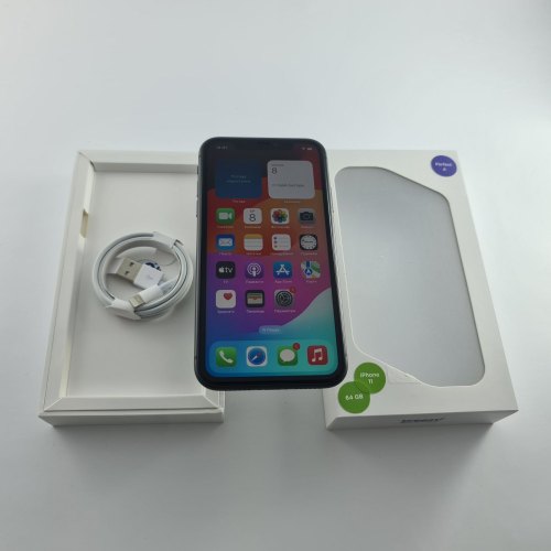 Смартфон iPhone 11 64GB Black, Model A2221 USED **