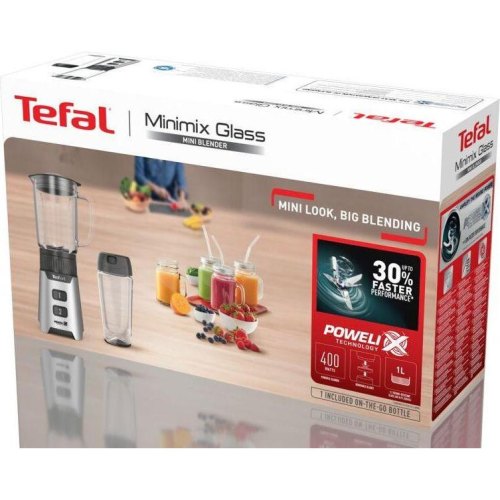 Блендер стаціонарний Tefal Minimix Glass BL16GE30