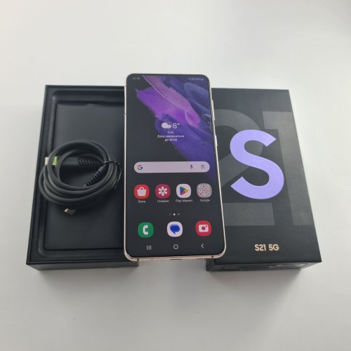 Смартфон Samsung Galaxy S21 (G991B) 128Gb Phantom Violet (SM-G991BZVDSEK), USED USED **