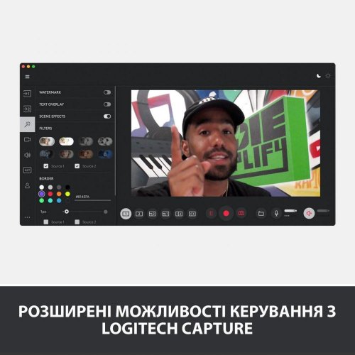 Вебкамера Logitech StreamCam Graphite (960-001281)
