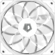 Вентилятор для корпусу ID-Cooling, 120мм, білий (TF-12025-Pro ARGB Reverse White)