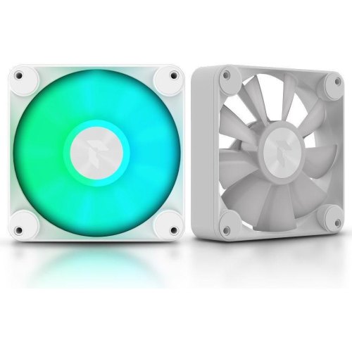 Вентилятор для корпусу APNX FP1-120, 120мм, ARGB, білий (APF3-PF11217.21)