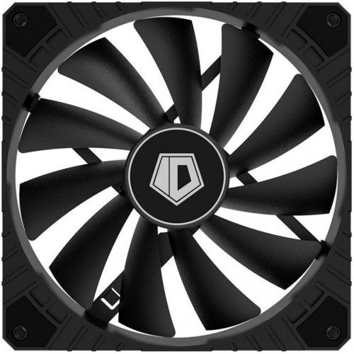 Вентилятор для корпусу ID-Cooling, 140мм, чорний (WF-14025-XT Black)
