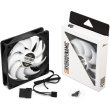 Вентилятор для корпусу Frime, 120мм, PWM Black/White (FWF120HB20PWM)