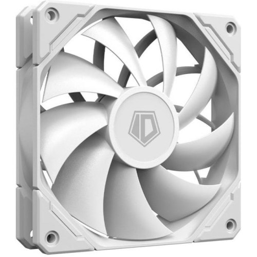 Вентилятор для корпусу ID-Cooling, 120мм, білий (TF-12025-Pro White)