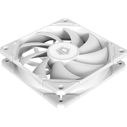 Вентилятор для корпусу ID-Cooling, 120мм, білий (TF-12025-Pro White)