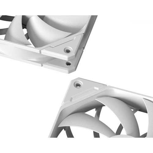 Вентилятор для корпусу ID-Cooling, 120мм, білий (TF-12025-Pro White)