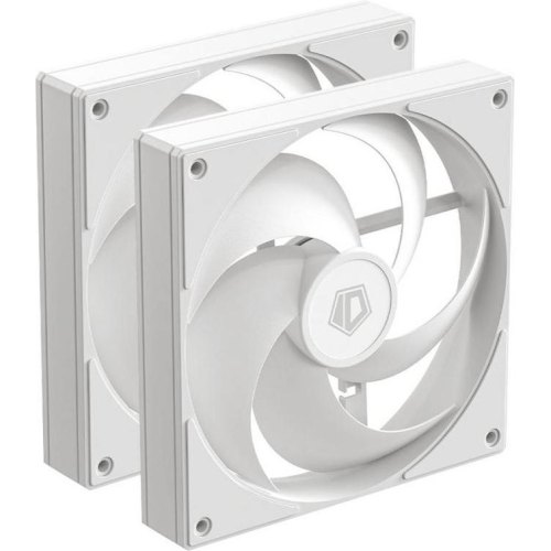Набір вентиляторів для корпусу ID-Cooling, 2x140мм, White (AS-140-W Duet)