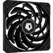 Вентилятор для корпусу ID-Cooling, 120мм, чорний (NO-12015-XT Black)