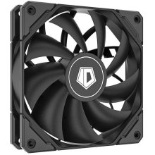 Вентилятор для корпусу ID-Cooling, 120мм, чорний (TF-12025-Pro Black)
