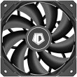Вентилятор для корпусу ID-Cooling, 120мм, чорний (TF-12025-Pro Black)