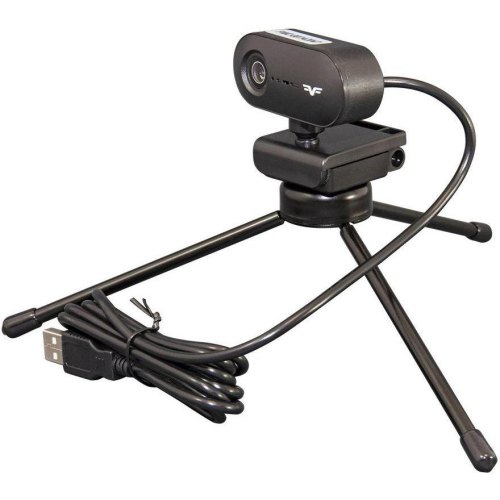 Вебкамера Frime FWC-007A, FHD, з триподом, чорна