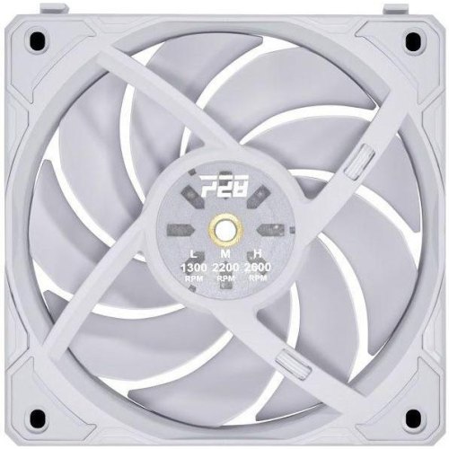 Вентилятор для корпусу Lian Li P28, 120мм, білий (G99.12P281W.00)
