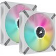 Набір вентиляторів для корпусу Corsair iCUE ML140 RGB Elite Premium Dual Pack, 2x140мм(CO-9050119-WW)