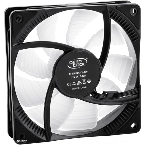 Набір вентиляторів для корпусу DeepCool RF120, 3x120мм (DP-FRGB-RF120-3C)
