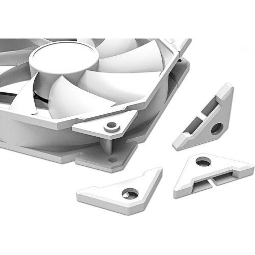 Вентилятор для корпусу ID-Cooling, 120мм, білий (TF-12025-White)