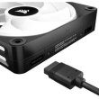 Набір вентиляторів для корпусу Corsair iCUE Link QX120 RGB PWM PC Fans Starter Kit with iCUE Link System Hub, 3x120мм (CO-9051002-WW)