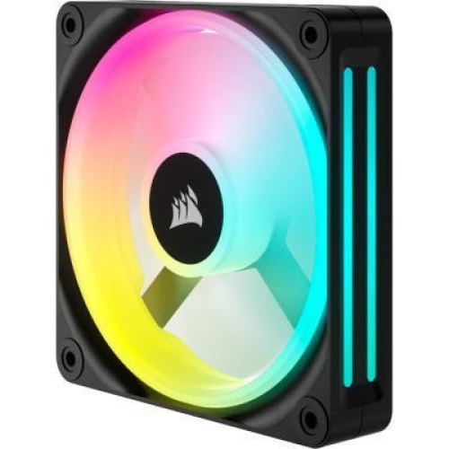 Набір вентиляторів для корпусу Corsair iCUE Link QX120 RGB PWM PC Fans Starter Kit with iCUE Link System Hub, 3x120мм (CO-9051002-WW)
