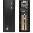 Зовнішня кишеня Frime для M.2 NVMe PCIe, USB 3.2 Type-C, Metal, Black (FHE300.M2UC)