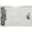 Зовнішня кишеня Frime для HDD/SSD 2.5 SATA, USB 3.0, пластик, Clear (FHE80.25U30)