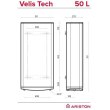 Водонагрівач Ariston Velis Tech 50 EU (3100917)