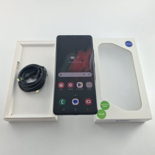 Смартфон Samsung Galaxy S21 Ultra (G998B) 128Gb Phantom Black (SM-G998BZKDSEK) USED **