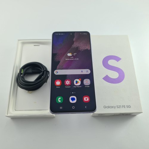 Смартфон Samsung Galaxy S21 FE 5G (G990B) 256Gb Lavender (SM-G990BLVGSEK) USED **