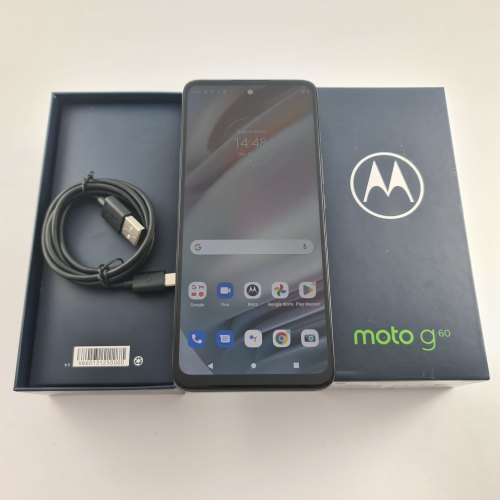 Смартфон MOTOROLA Moto G60 128 GB Moonless Black USED **