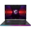 Ноутбук MSI Raider GE68 HX 14VGG-287US (RAIDERGE6814287) (NEW) / 16,1/IPS/1920x1200/Intel Core i9-14900HX/ОЗП: 32 ГБ/NVIDIA GeForce RTX 4070, 8 ГБ/SS