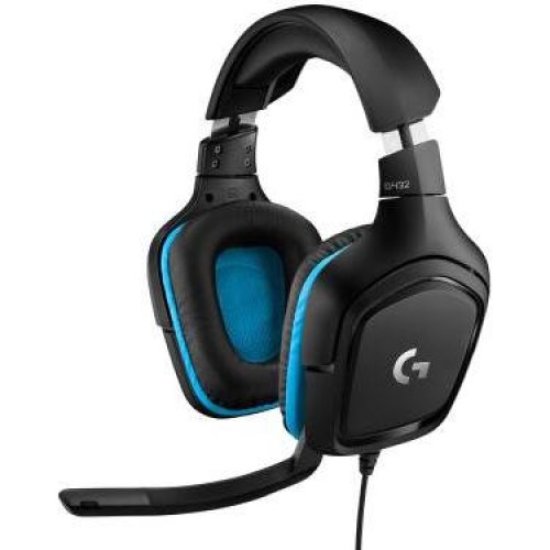 Гарнітура дротова Logitech G432 Black (981-000770)