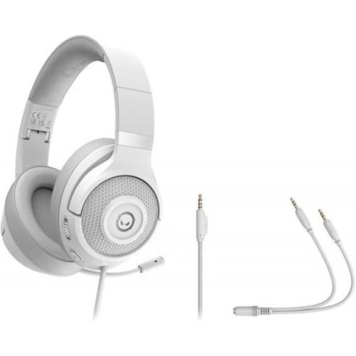 Гарнітура дротова Canyon Lorgar Noah 101 Gaming 3.5mm White (LRG-GHS101W)