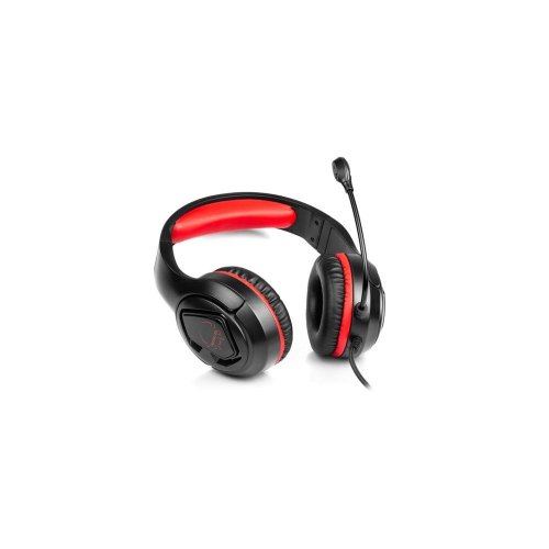 Гарнітура дротова REAL-EL GDX-7590 Black/Red (EL124100050)