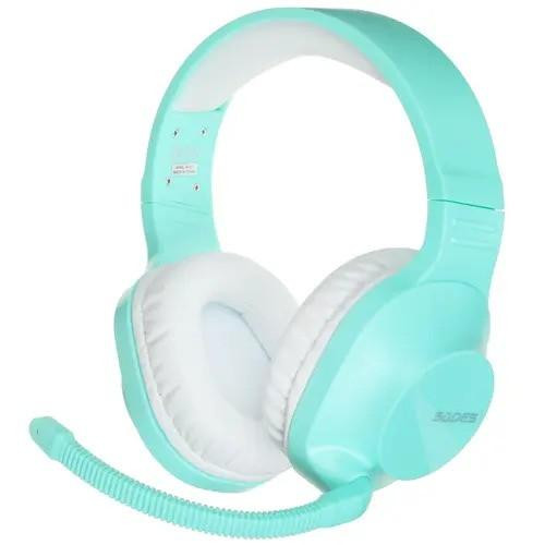 Гарнітура дротова Sades SA-721 Spirits Cyan (sa721cnj)