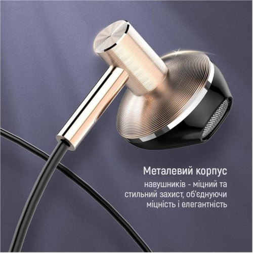 Гарнітура дротова ColorWay Slim 3.5 mm Wired Earphone Blast 2 Black (CW-WD02BK)