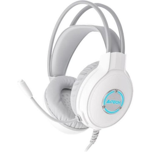 Гарнітура дротова A4Tech FH300U White